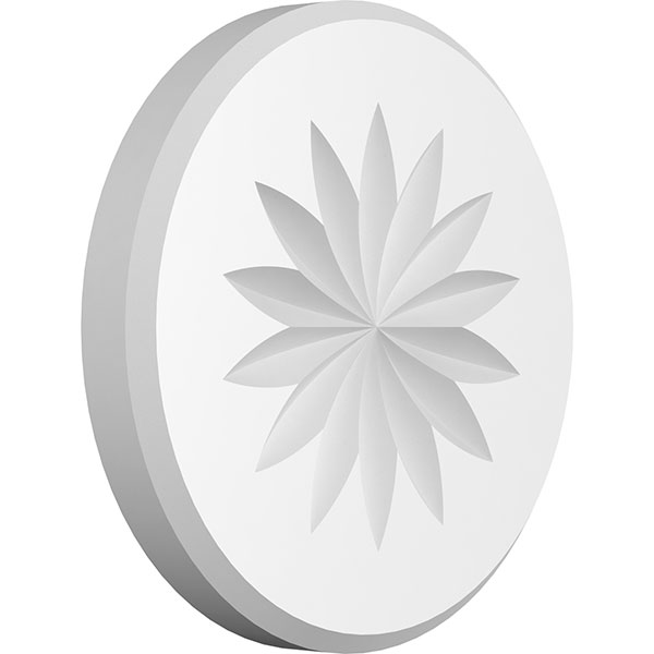 Ekena Millwork ROSP080X080X100GRY10