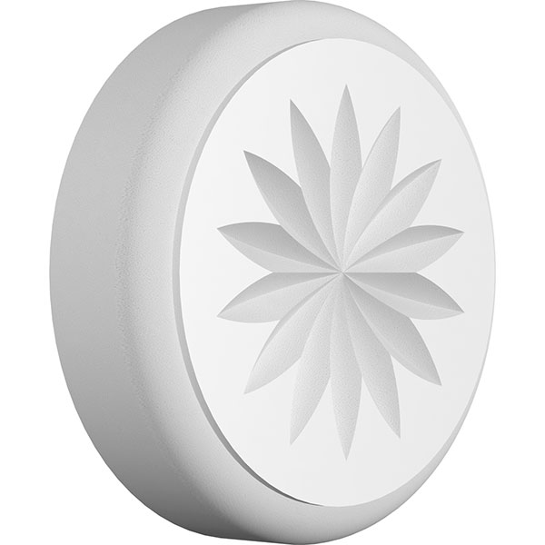 Ekena Millwork ROSP030X030X075GRY11