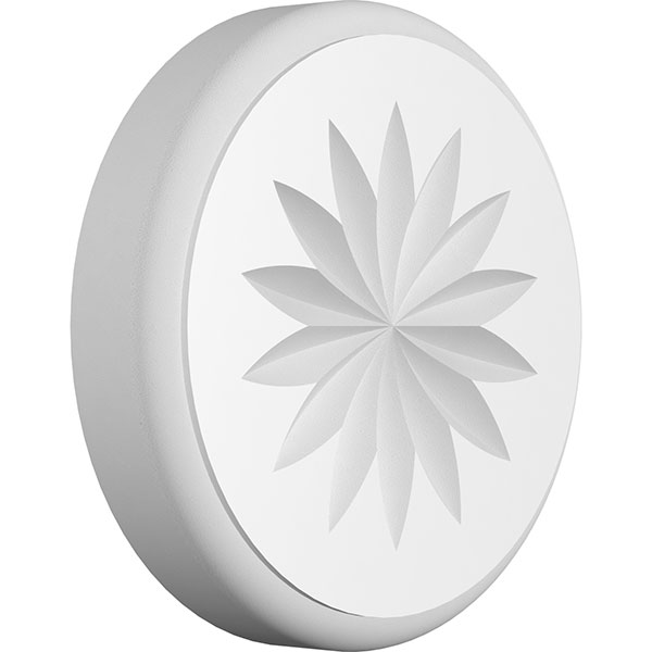 Ekena Millwork ROSP040X040X075GRY11