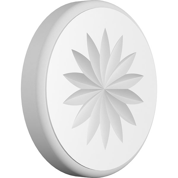 Ekena Millwork ROSP050X050X075GRY11