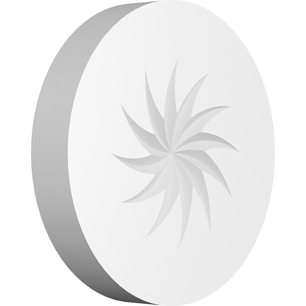 Ekena Millwork ROSP060X060X100GRY12