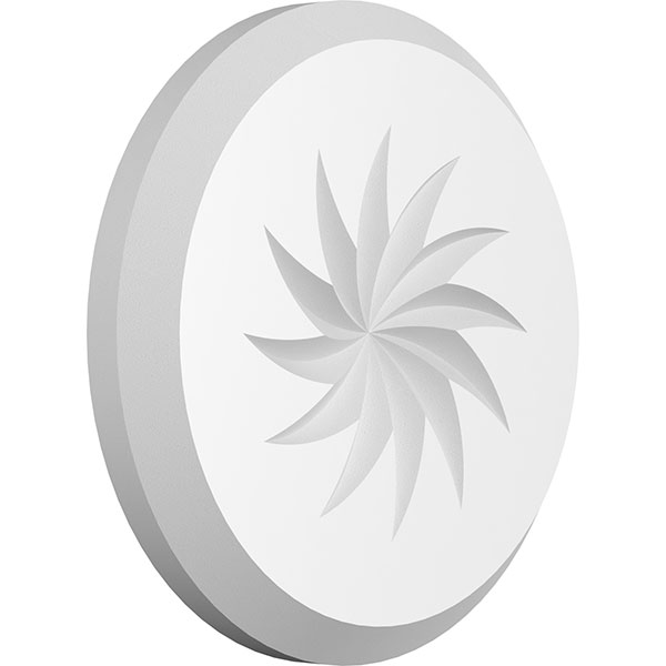 Ekena Millwork ROSP040X040X050GRY13