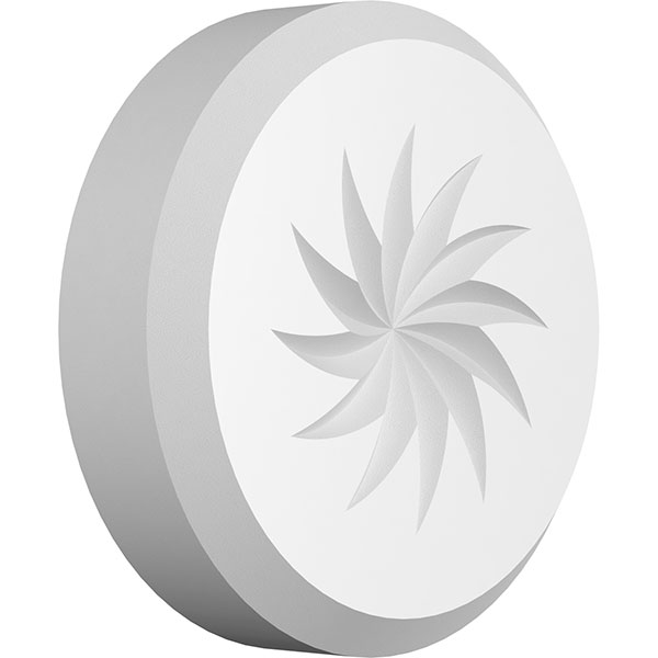 Ekena Millwork ROSP040X040X100GRY13