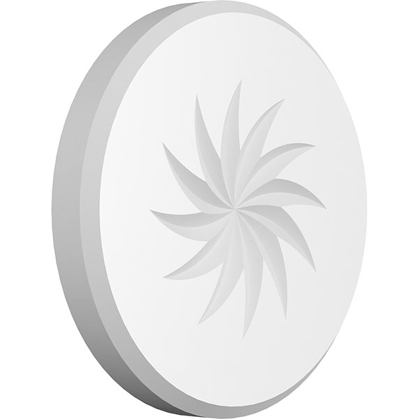 Ekena Millwork ROSP080X080X100GRY13