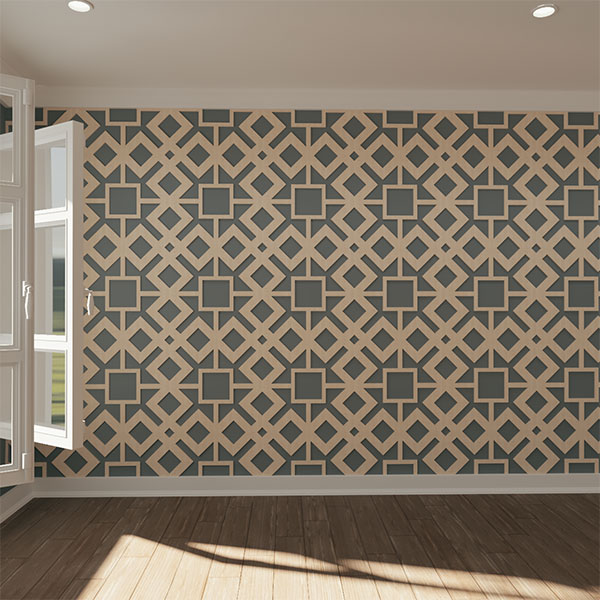 Ekena Millwork WALW24X24X0250BLERO