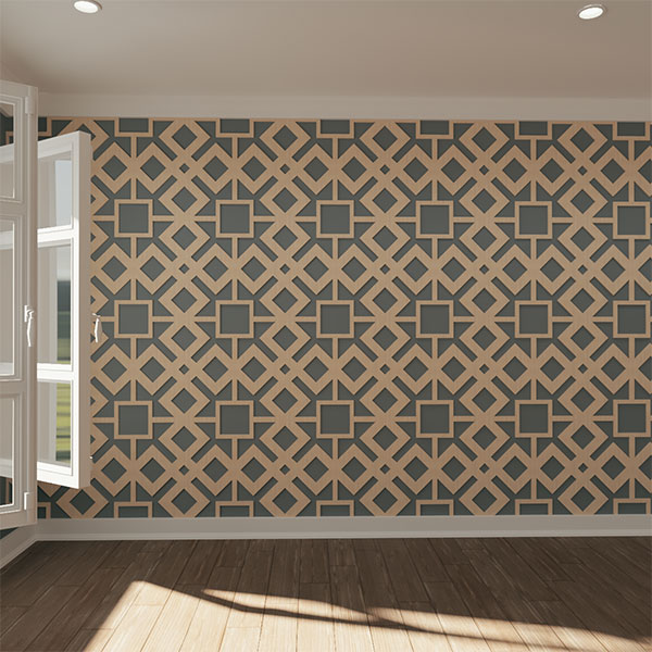 Ekena Millwork WALW24X24X0375BLEHI