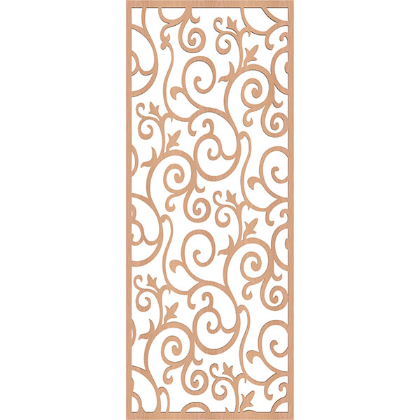 Ekena Millwork WALW18X45X0375BARAL