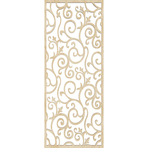 Ekena Millwork WALW14X35X0375BARBI