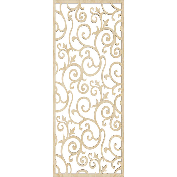 Ekena Millwork WALW16X40X0375BARBI