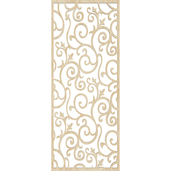 Ekena Millwork WALW18X45X0375BARBI