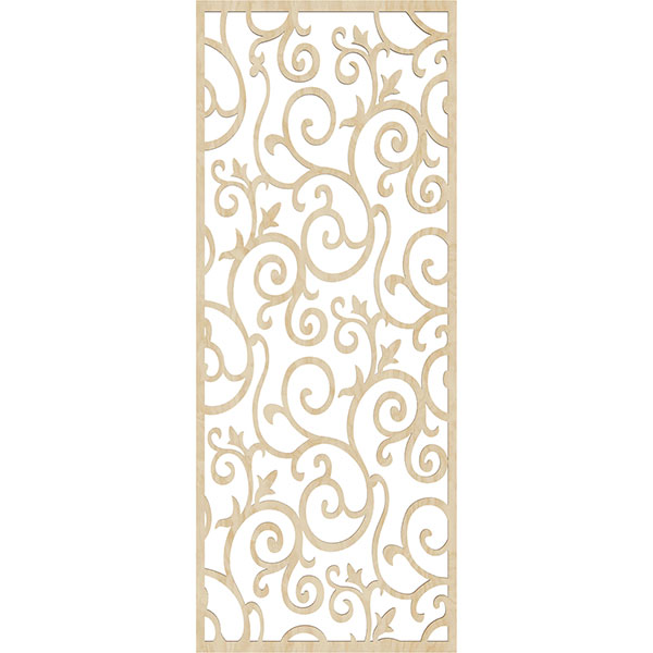 Ekena Millwork WALW22X55X0375BARBI