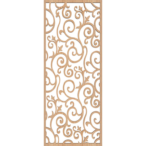 Ekena Millwork WALW10X25X0375BARHI