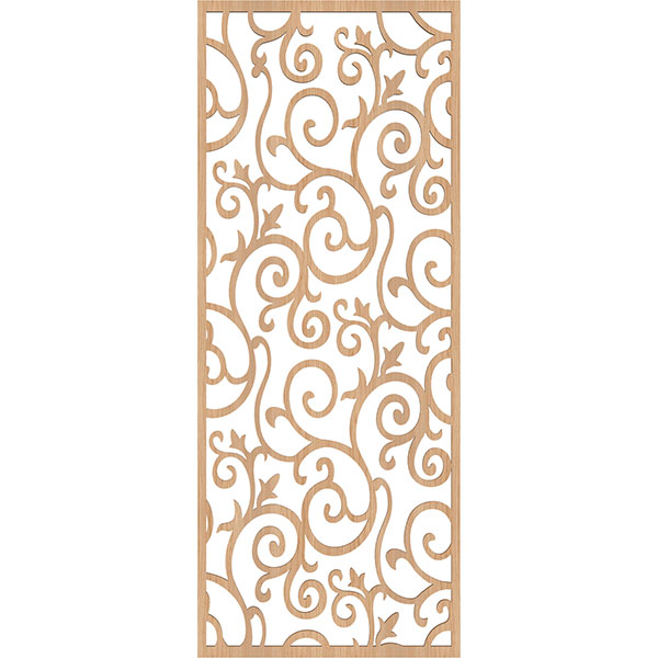 Ekena Millwork WALW18X45X0375BARHI