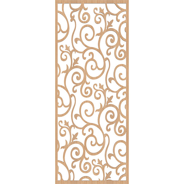 Ekena Millwork WALW20X50X0375BARHI