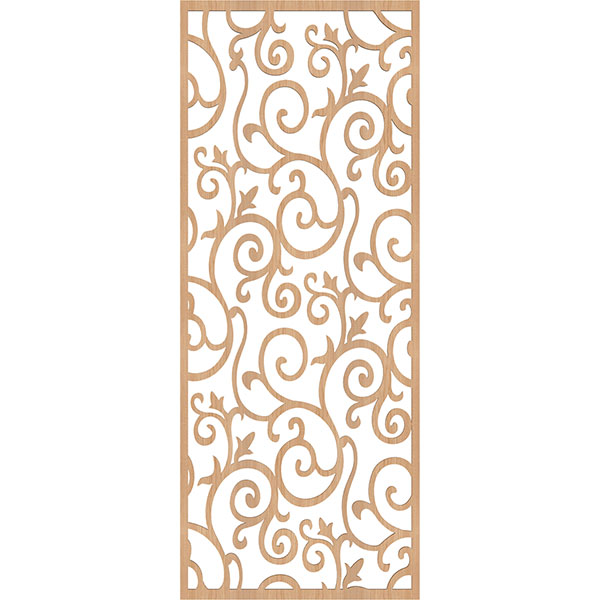 Ekena Millwork WALW22X55X0375BARHI