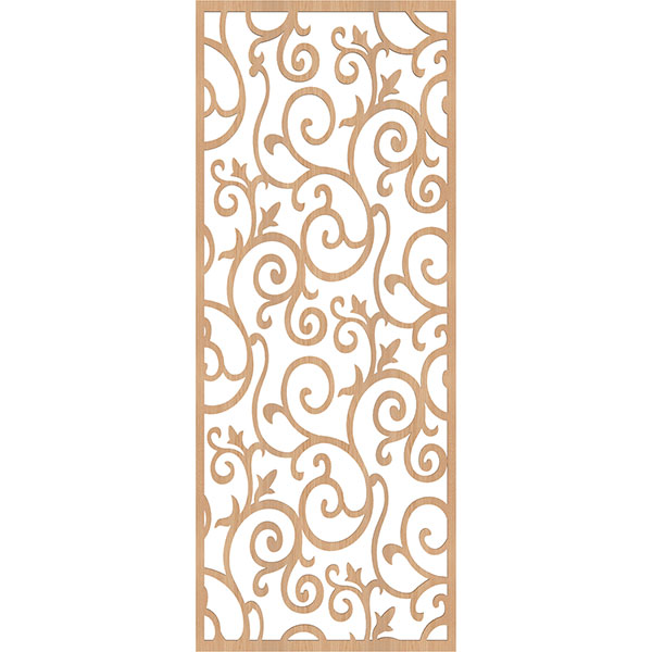 Ekena Millwork WALW24X60X0375BARHI