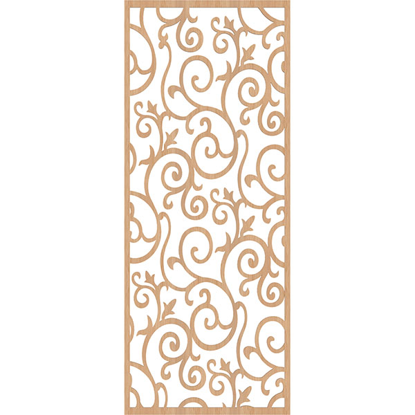 Ekena Millwork WALW30X75X0375BARHI