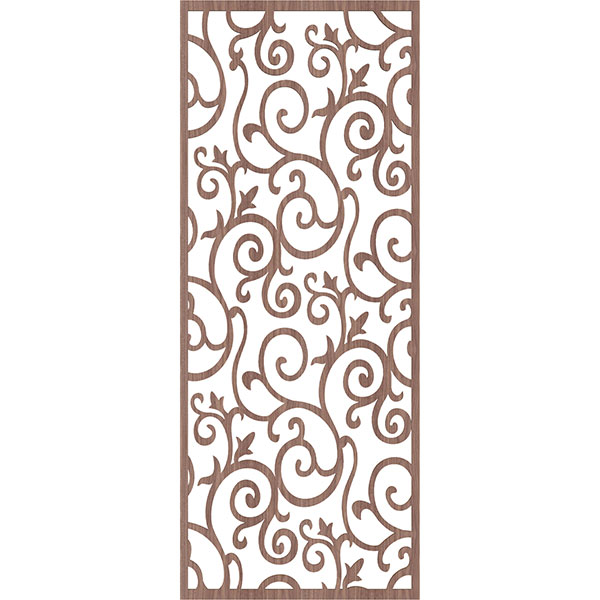 Ekena Millwork WALW22X55X0375BARWA