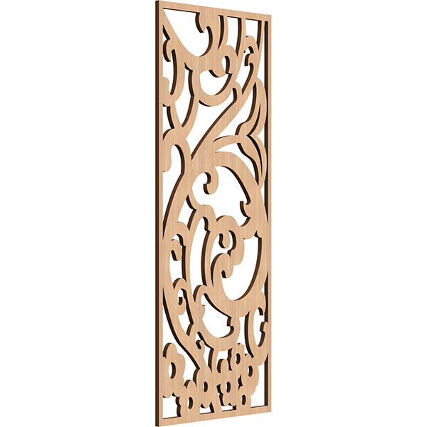 Ekena Millwork WALW12X30X0250BDWHI