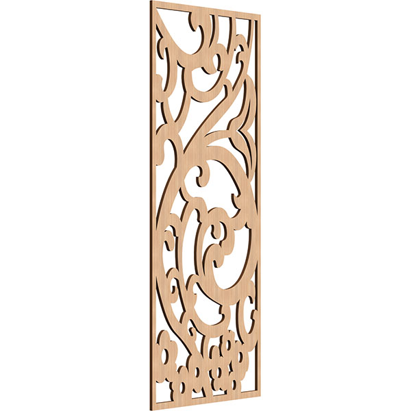Ekena Millwork WALW22X55X0375BDWHI