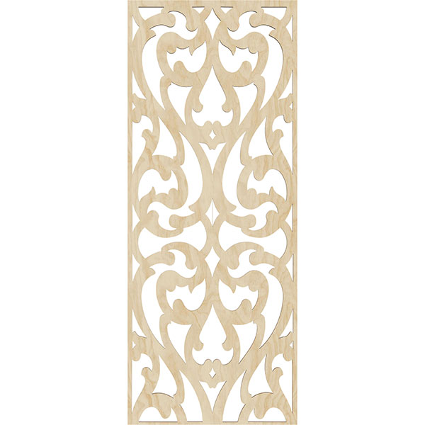 Ekena Millwork WALW18X45X0375BIRBI