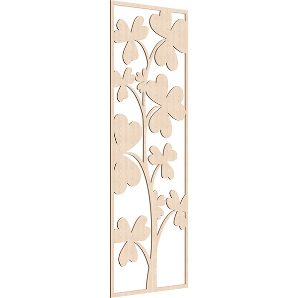 Ekena Millwork WALW36X90X0250BRARO