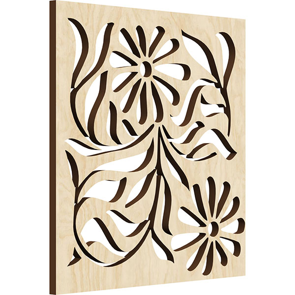 Ekena Millwork WALW12X12X0250BRTBI