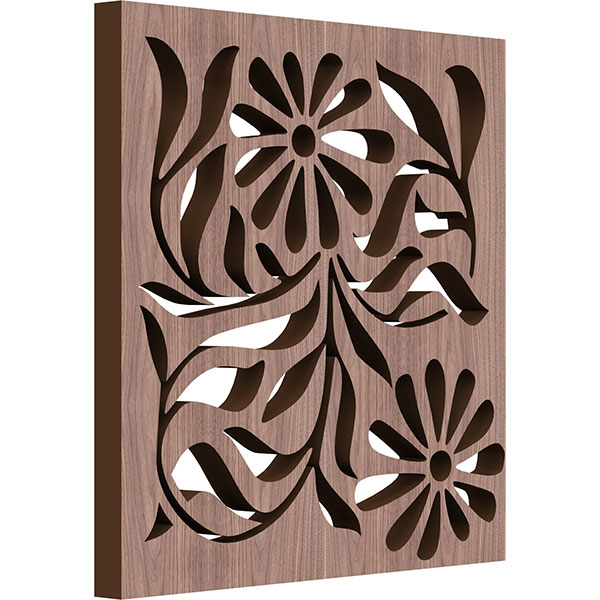 Ekena Millwork WALW08X08X0375BRTWA