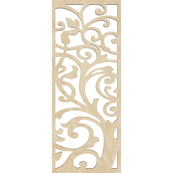 Ekena Millwork WALW10X25X0375CLRBI