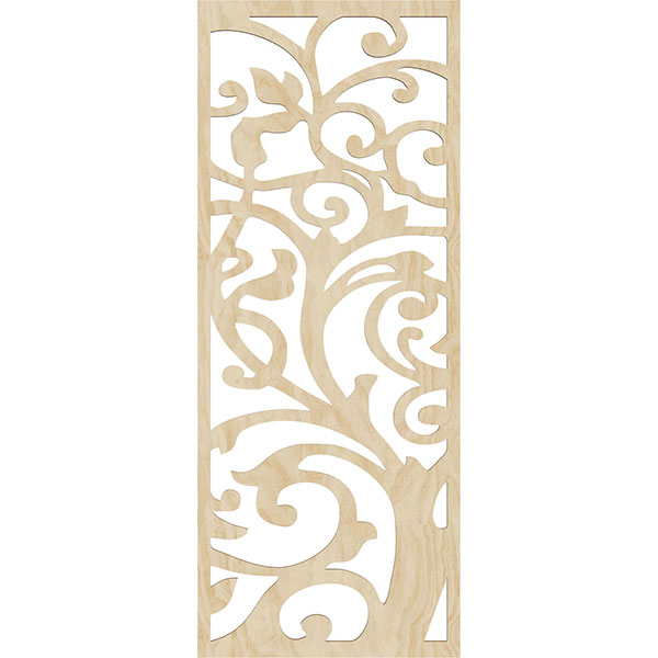 Ekena Millwork WALW18X45X0375CLRBI