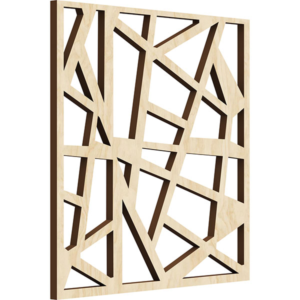 Ekena Millwork WALW12X12X0250HSBBI
