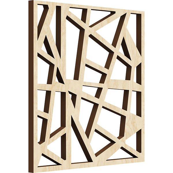Ekena Millwork WALW12X12X0375HSBBI