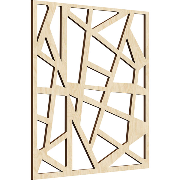 Ekena Millwork WALW24X24X0250HSBBI