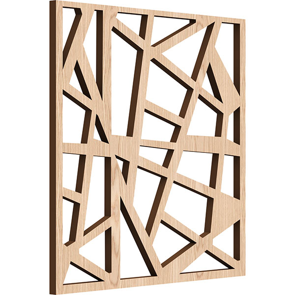 Ekena Millwork WALW12X12X0250HSBRO