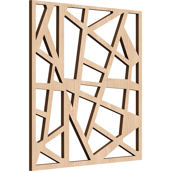 Ekena Millwork WALW16X16X0250HSBRO