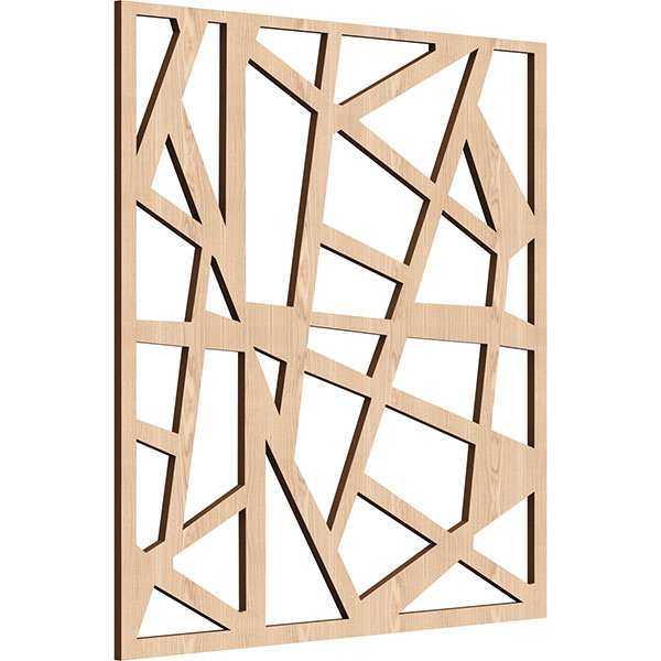Ekena Millwork WALW24X24X0250HSBRO