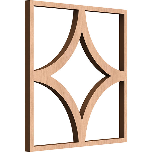 Ekena Millwork WALW08X08X0375MGLAL