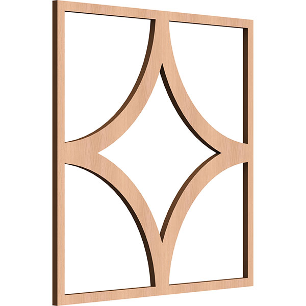 Ekena Millwork WALW16X16X0375MGLAL