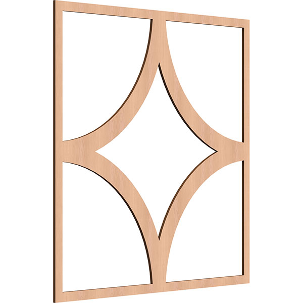 Ekena Millwork WALW24X24X0250MGLAL