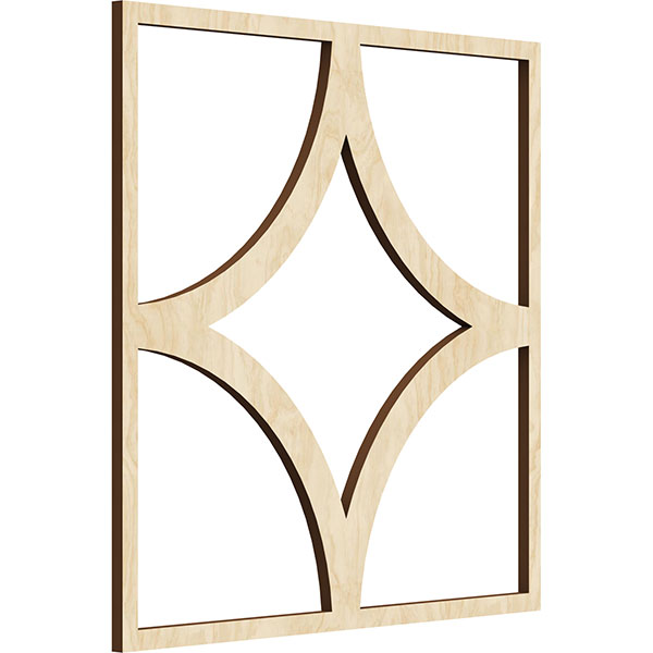 Ekena Millwork WALW16X16X0375MGLBI