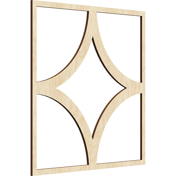 Ekena Millwork WALW24X24X0375MGLBI