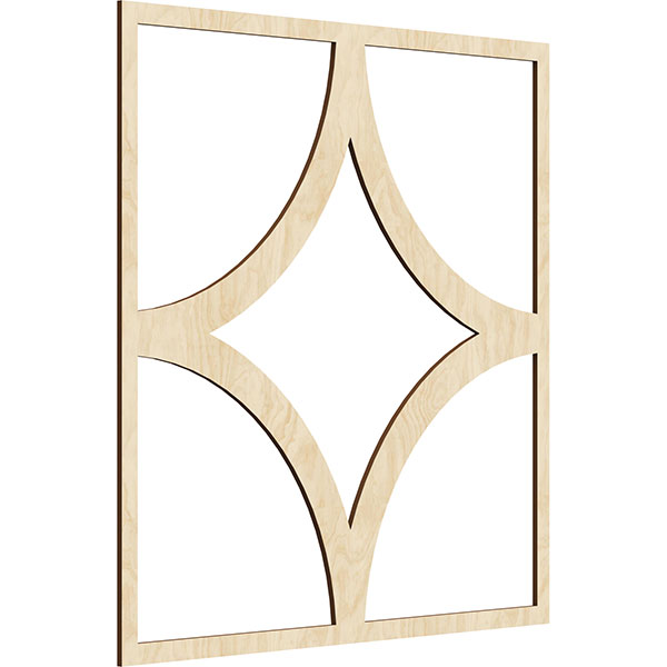 Ekena Millwork WALW24X24X0250MGLBI