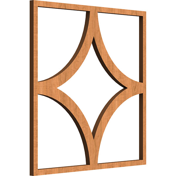 Ekena Millwork WALW12X12X0375MGLCH