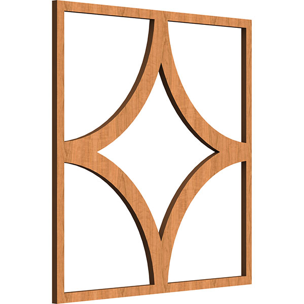 Ekena Millwork WALW16X16X0375MGLCH