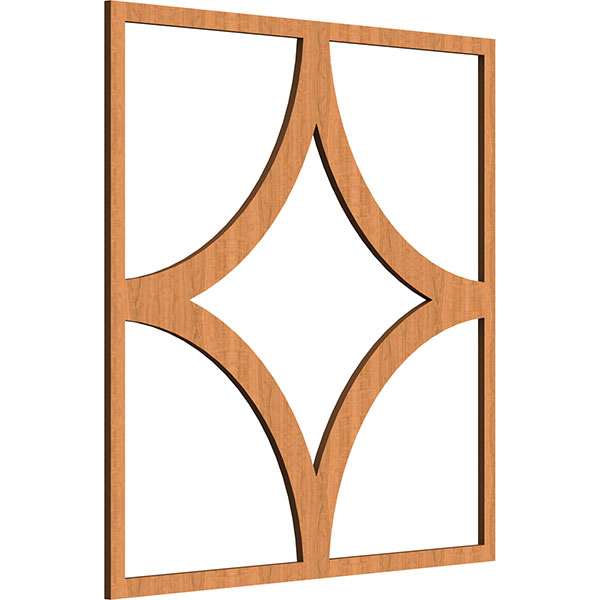 Ekena Millwork WALW24X24X0375MGLCH