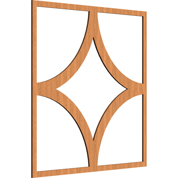 Ekena Millwork WALW24X24X0250MGLCH