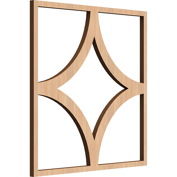 Ekena Millwork WALW12X12X0375MGLHI