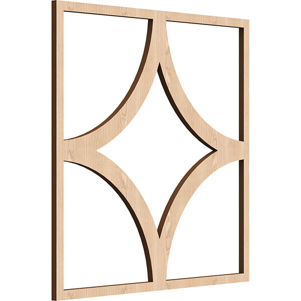 Ekena Millwork WALW16X16X0375MGLRO