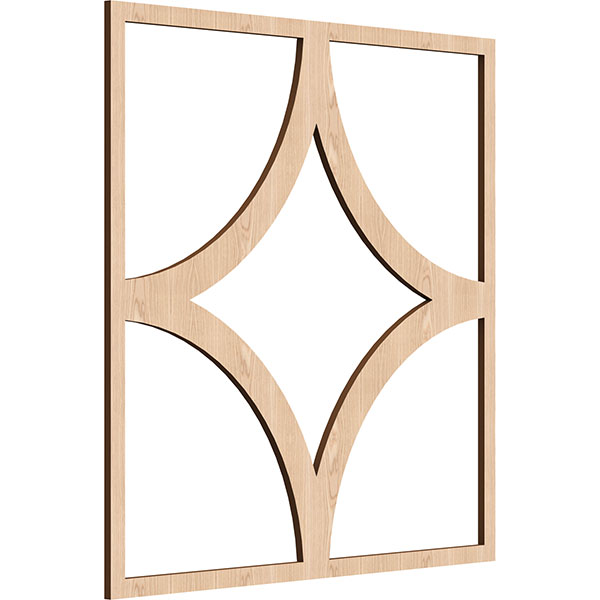 Ekena Millwork WALW16X16X0250MGLRO