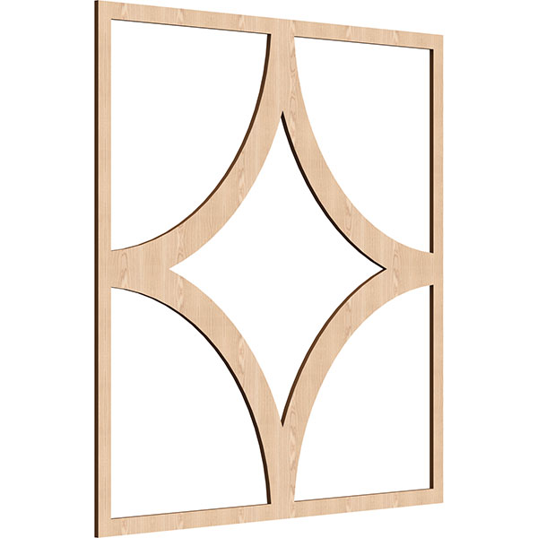 Ekena Millwork WALW24X24X0250MGLRO